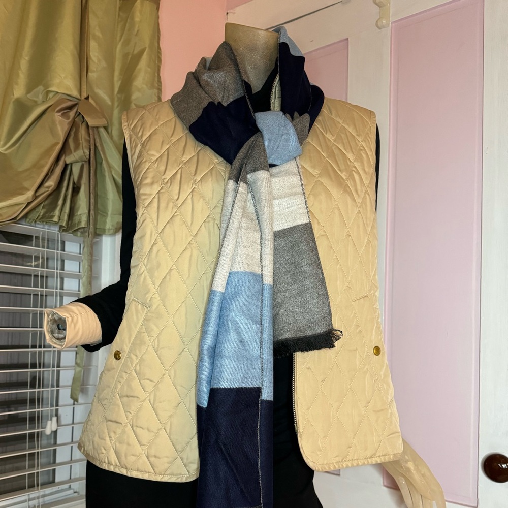 Vermont Country Store Fringed Scarf